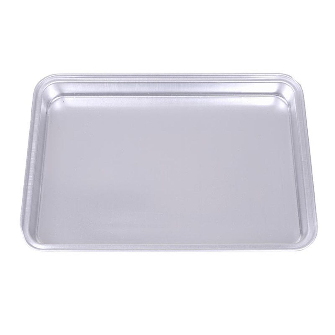 Alüminyum Köşeli Tek Kullanımlık Baklava Tepsi (Kordonlu-İnce) 20x30x3 cm