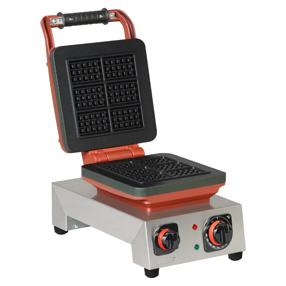 Omake WFL21.E12.0301 Tekli Kare Waffle Makinesi Brüksel Model, Mini, Zamanlayıcılı, Elektrikli - Mutbaka Endüstriyel Mutfak Ekipmanları