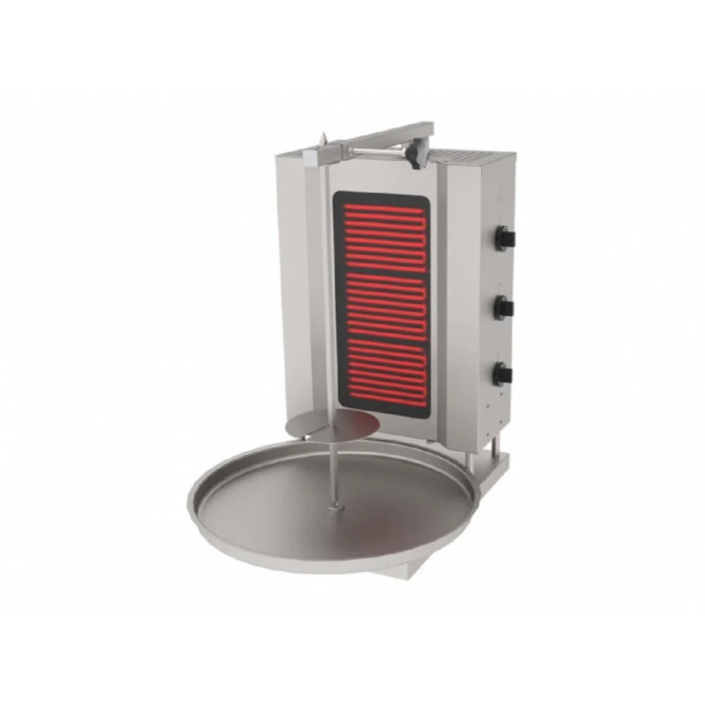 Atalay ADE-3S Döner Ocağı Elektrikli 3 Gözlü Sabit 3 Rezistans 4.8 Kw