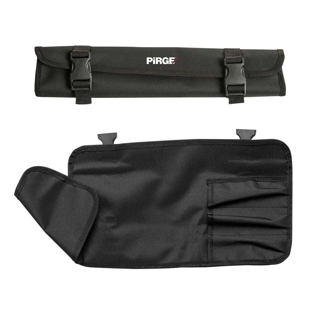 Pirge PRG81403-01 Gastro PRG Rulo Bıçak Çantası 3 Gözlü Siyah - Mutbaka Endüstriyel Mutfak Ekipmanları