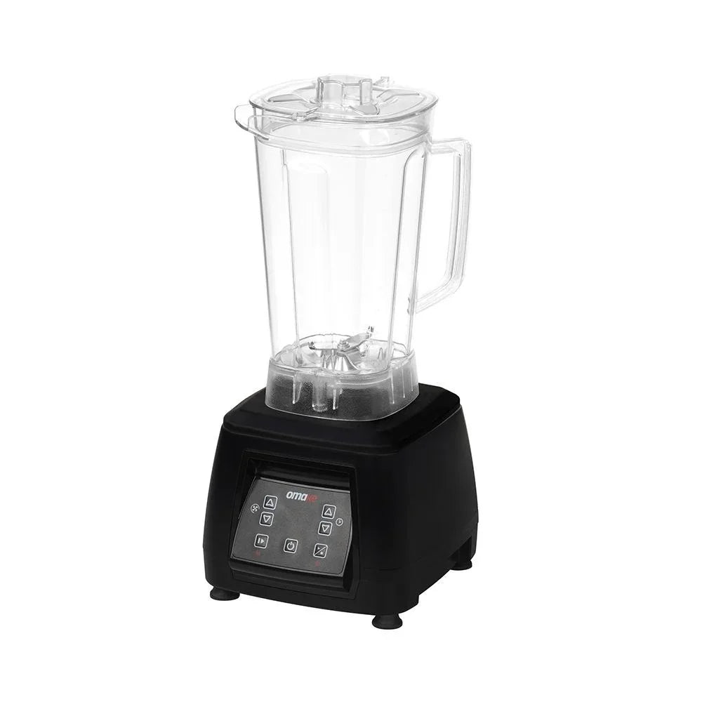 Omake BLE02.E11.0204 Buz Kırıcı Dijital Bar Blender, 3 L, 2200W, Siyah