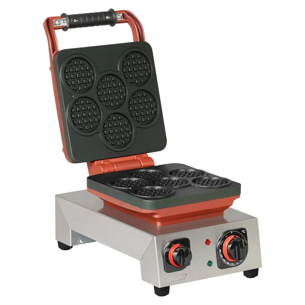 Omake WFL21.E12.0501 Tekli Kare Waffle Makinesi Coin Model, Zamanlayıcılı, Elektrikli - Mutbaka Endüstriyel Mutfak Ekipmanları