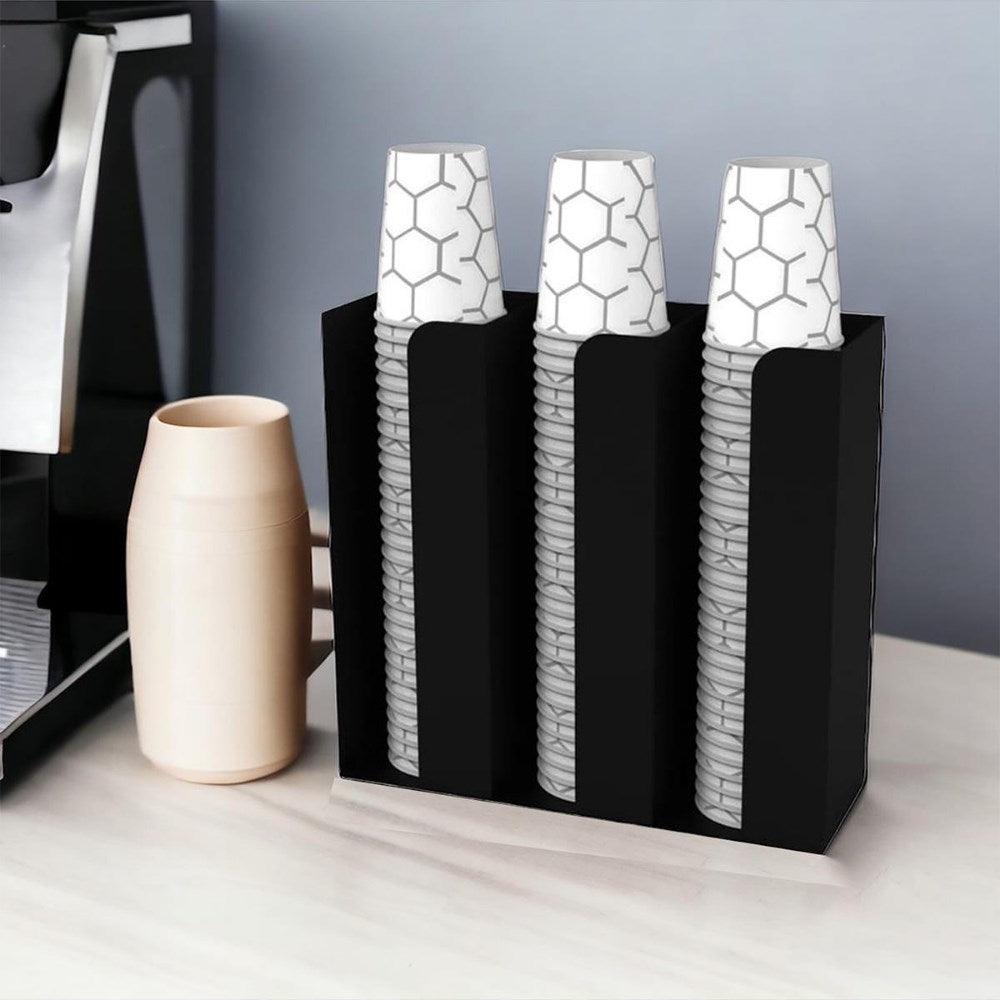 Decorelax 3 Bölmeli Özel Karton Bardaklık Organizer - Mutbaka