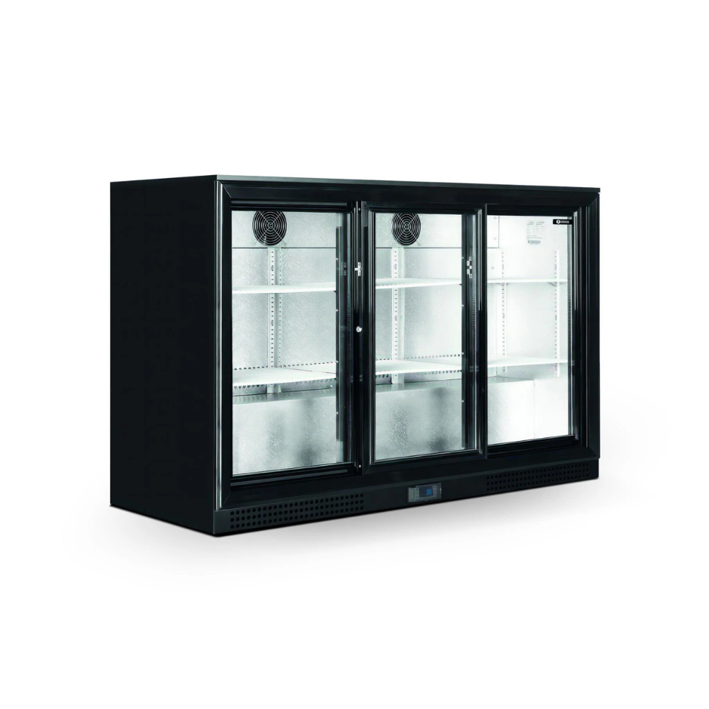 Iceinox GBB 350 Bar Tipi Buzdolabı, Çarpma Kapılı, 210 L, 3 Kapılı