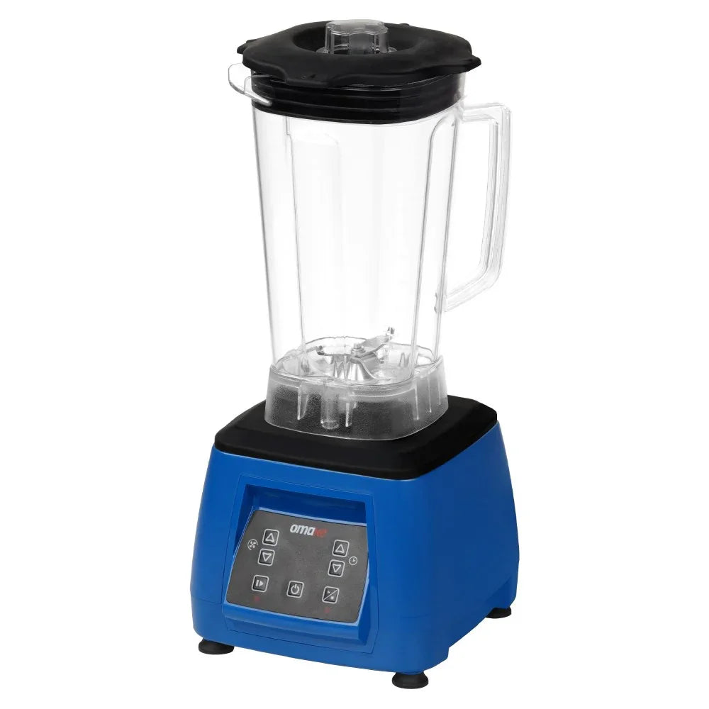 Omake BLE01.E15.0204 Buz Kırıcı Dijital Bar Blender, 3 L, 2200W, Mavi