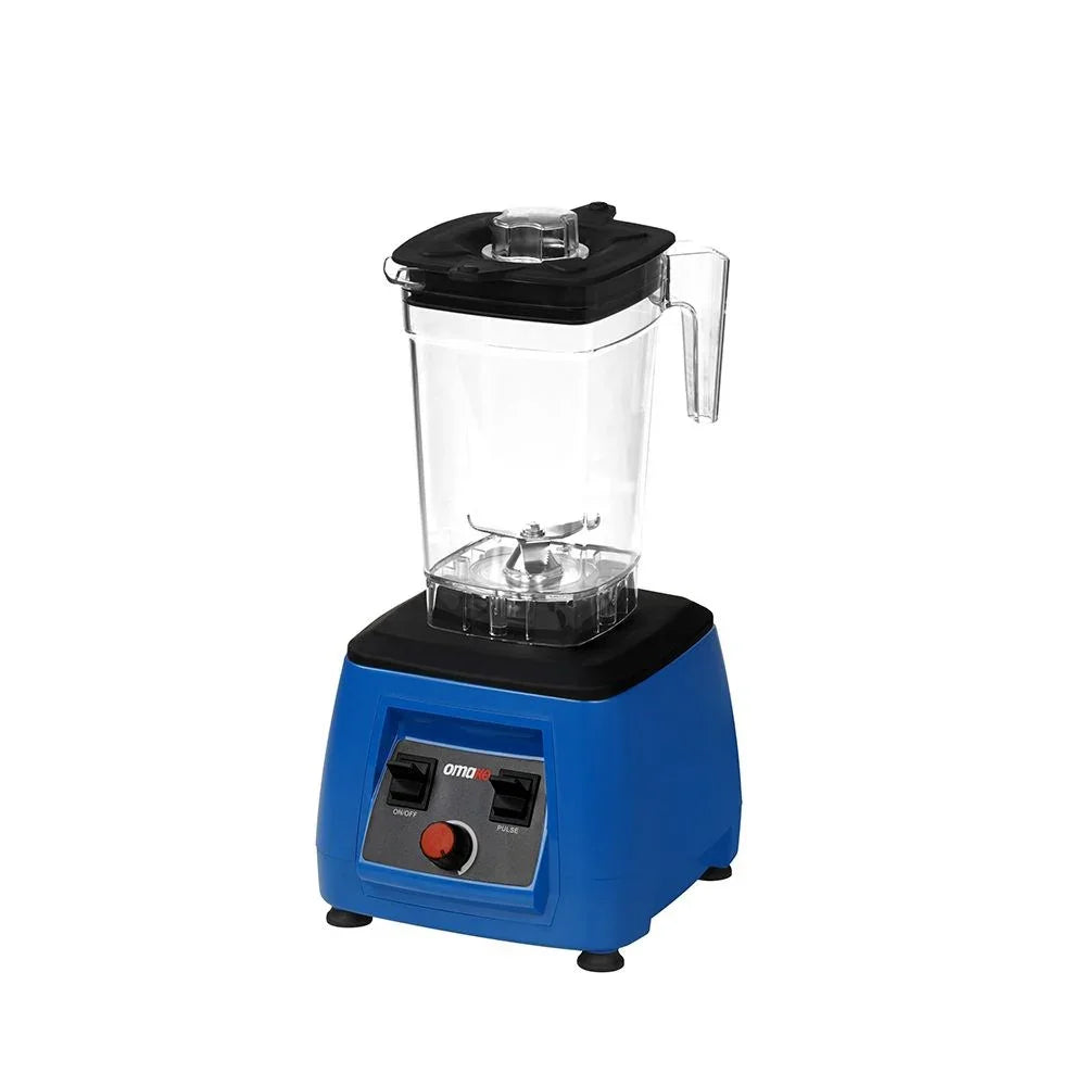 Omake BLE05.E11.0204 Buz Kırıcı Manuel Bar Blender, 2 L, 2200 W, Mavi
