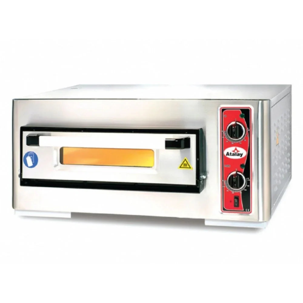 Atalay APF-50-1 Pizza Fırını 50x50 Tek Katlı 4 Kw - Mutbaka Endüstriyel Mutfak Ekipmanları