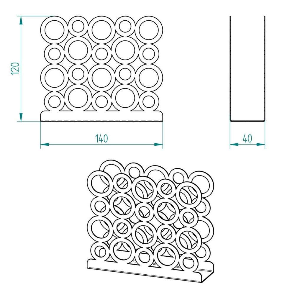 Decorelax Gold Renk 2'li Set Ekmek Sepeti ve Peçetelik