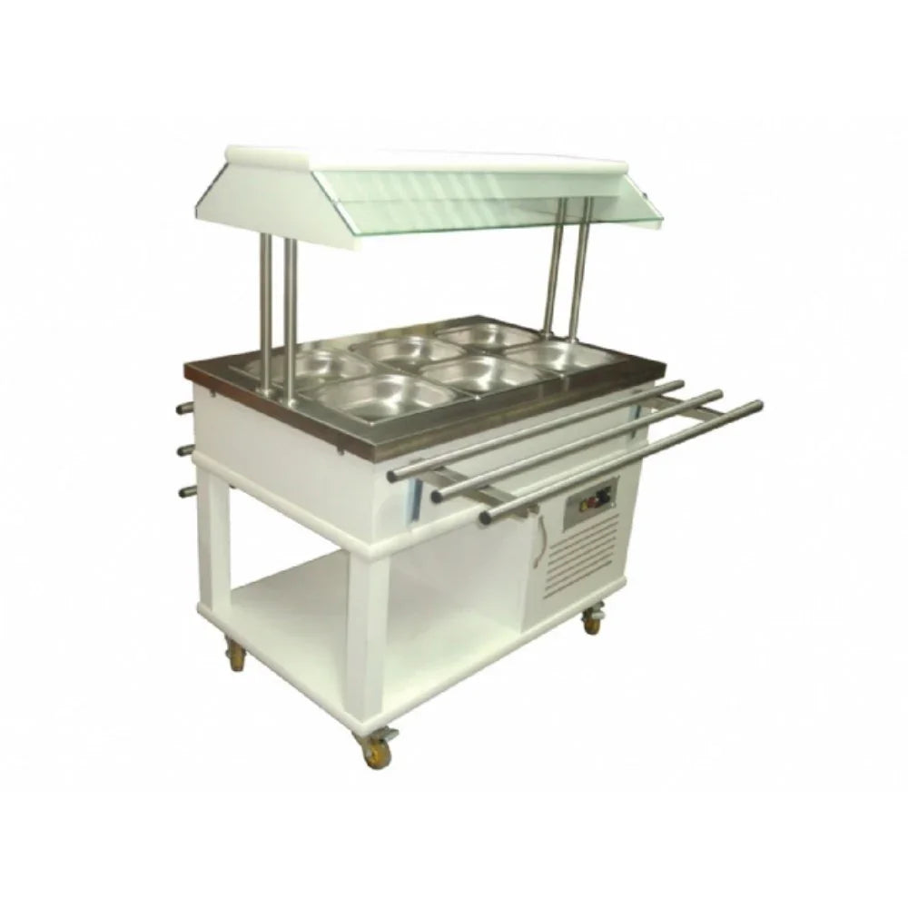 Atalay ASSB-03 Saladbar 3 Küvet Kapasiteli 0,25 Kw