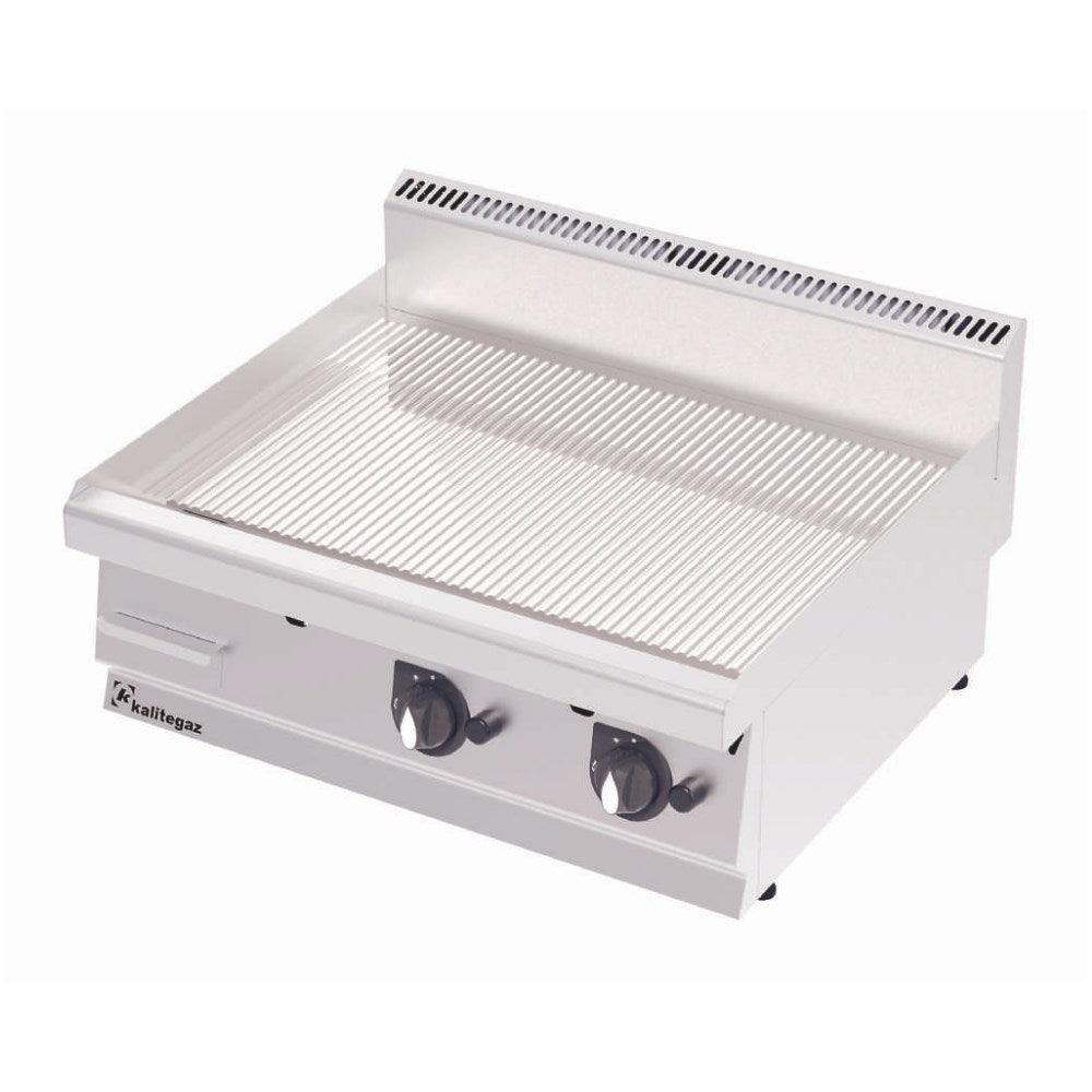 Kalitegaz GG8070G 700 Serisi Gazlı Pleyt Izgara 1,364 m³/h / 0,316 kg/h / 10,4 Kw - Mutbaka Endüstriyel Mutfak Ekipmanları