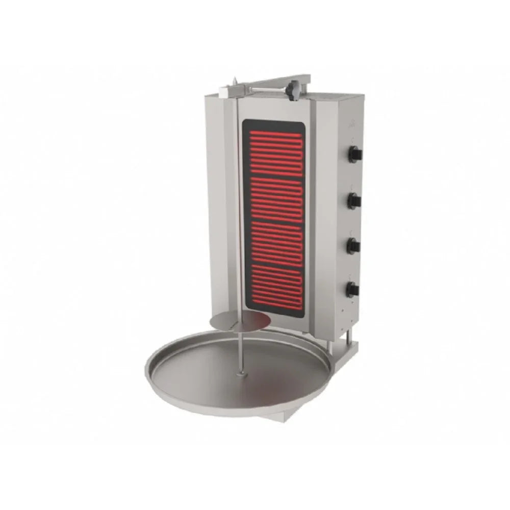 Atalay ADE-4S Döner Ocağı Elektrikli 4 Gözlü Sabit 5,6 kW
