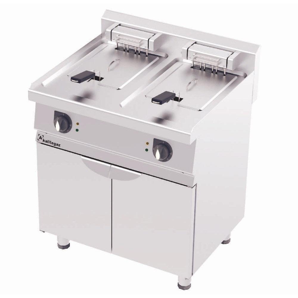 Kalitegaz FCS8070E 700 Serisi Elektrikli Monoblok Fritöz 13 + 13 Litre - Mutbaka Endüstriyel Mutfak Ekipmanları