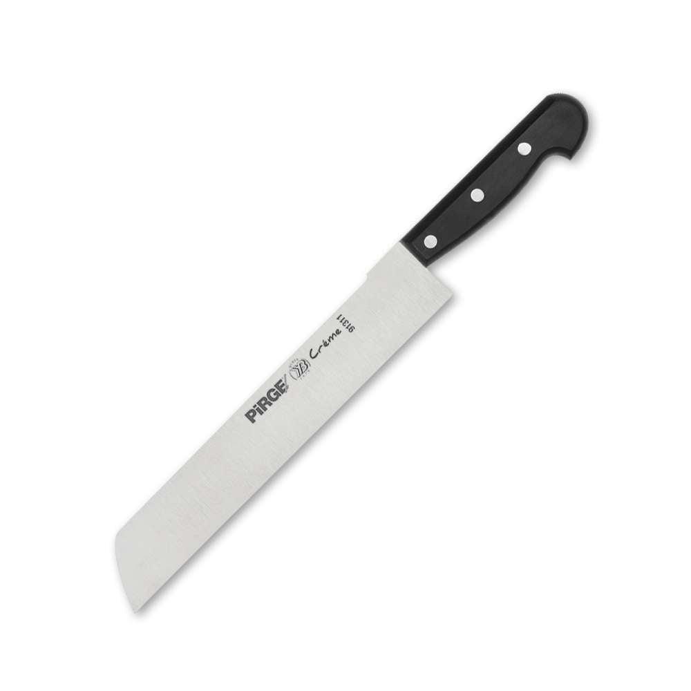 Pirge PRG91311-01 Creme Hamur Bıçağı Çeneli 27 cm Siyah - Mutbaka Endüstriyel Mutfak Ekipmanları