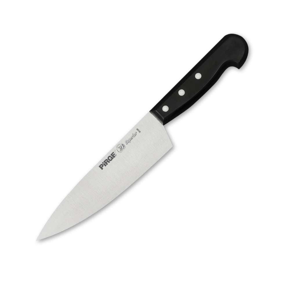 Pirge PRG91160-01 Superior Şef Bıçağı 19 cm Siyah - Mutbaka Endüstriyel Mutfak Ekipmanları