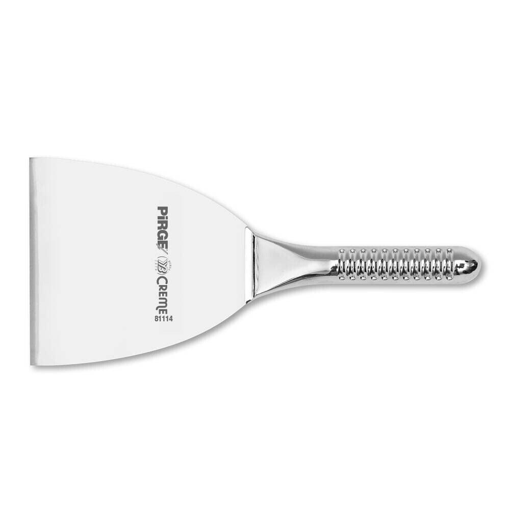 Pirge Creme Spatula No: 4 Paslanmaz Sap 12,5 cm - Mutbaka