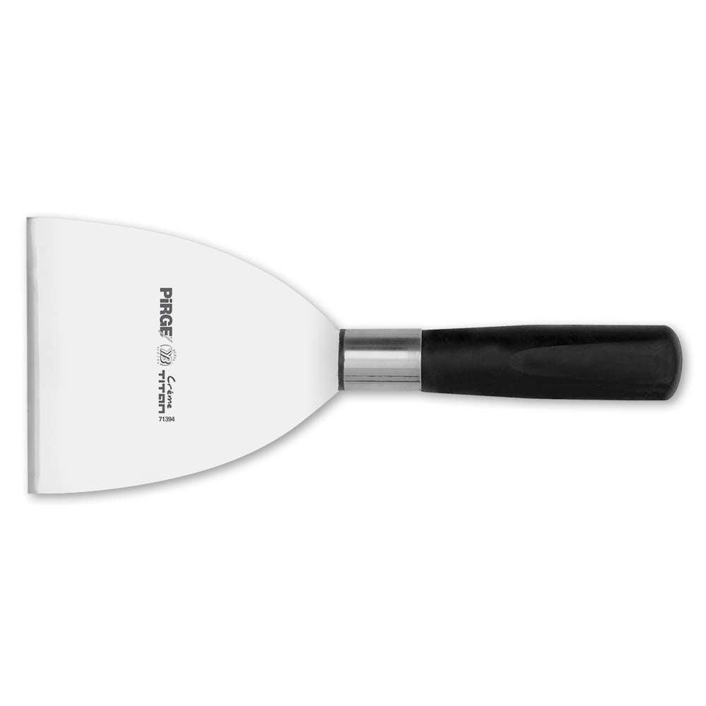 Pirge Creme Titan Spatula No: 4 12,5 cm Siyah - Mutbaka