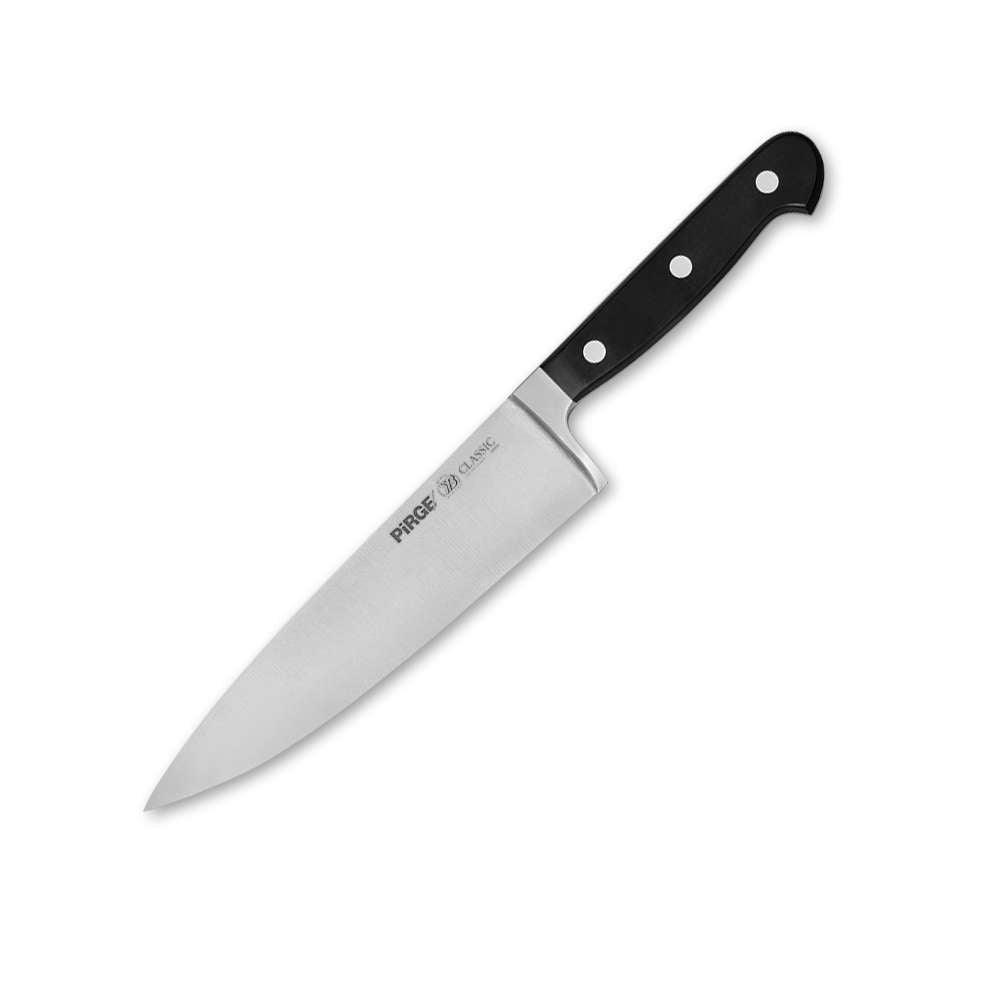 Pirge PRG49008-01 Classic Şef Bıçağı 18 cm Siyah - Mutbaka Endüstriyel Mutfak Ekipmanları