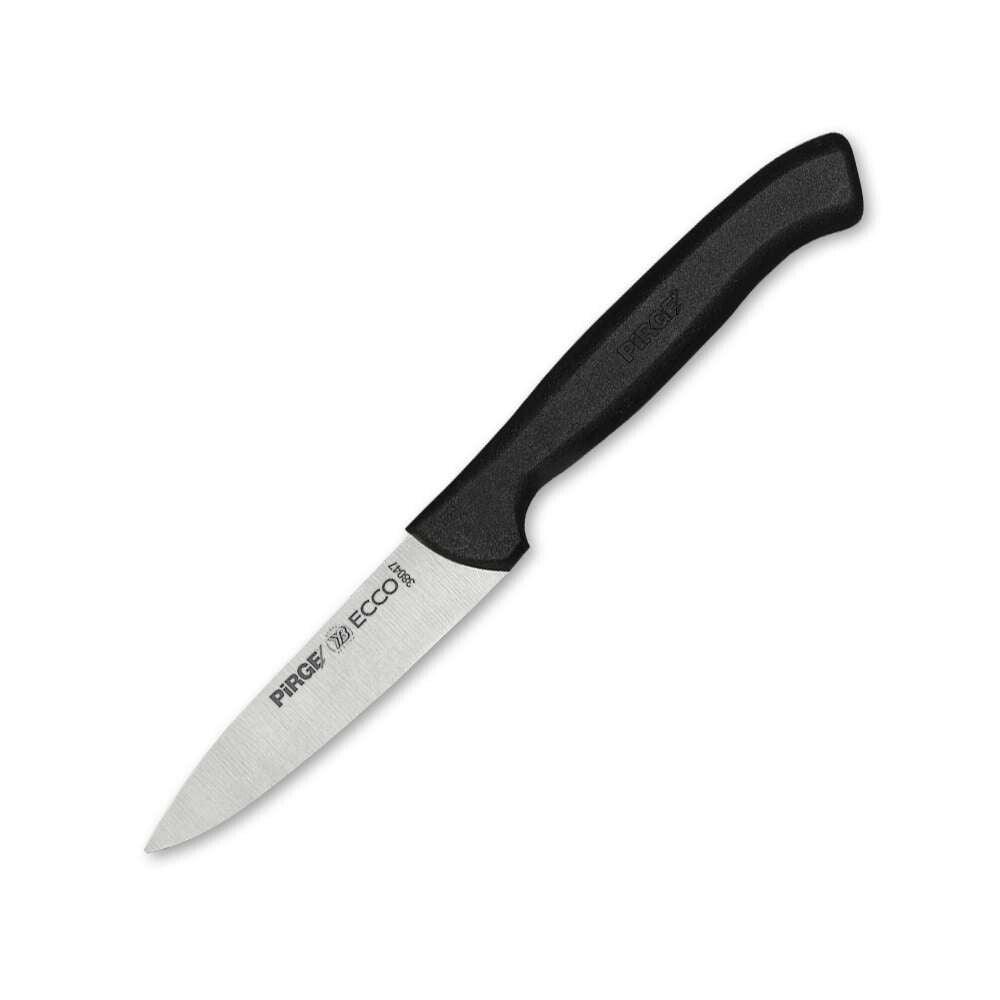 Pirge PRG38047-01 Ecco Sebze Bıçağı Sivri 9 cm Siyah - Mutbaka Endüstriyel Mutfak Ekipmanları