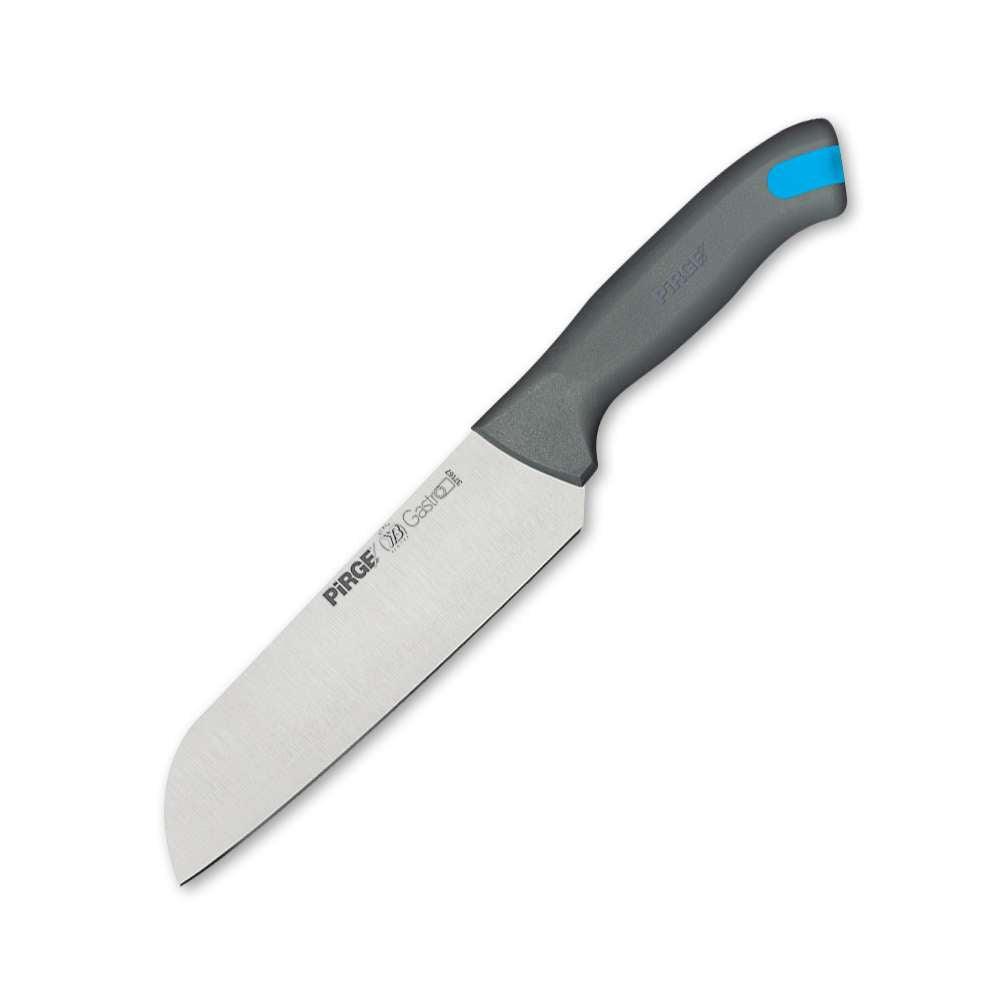Pirge Gastro Santoku Bıçağı 17 cm Gri - Mutbaka