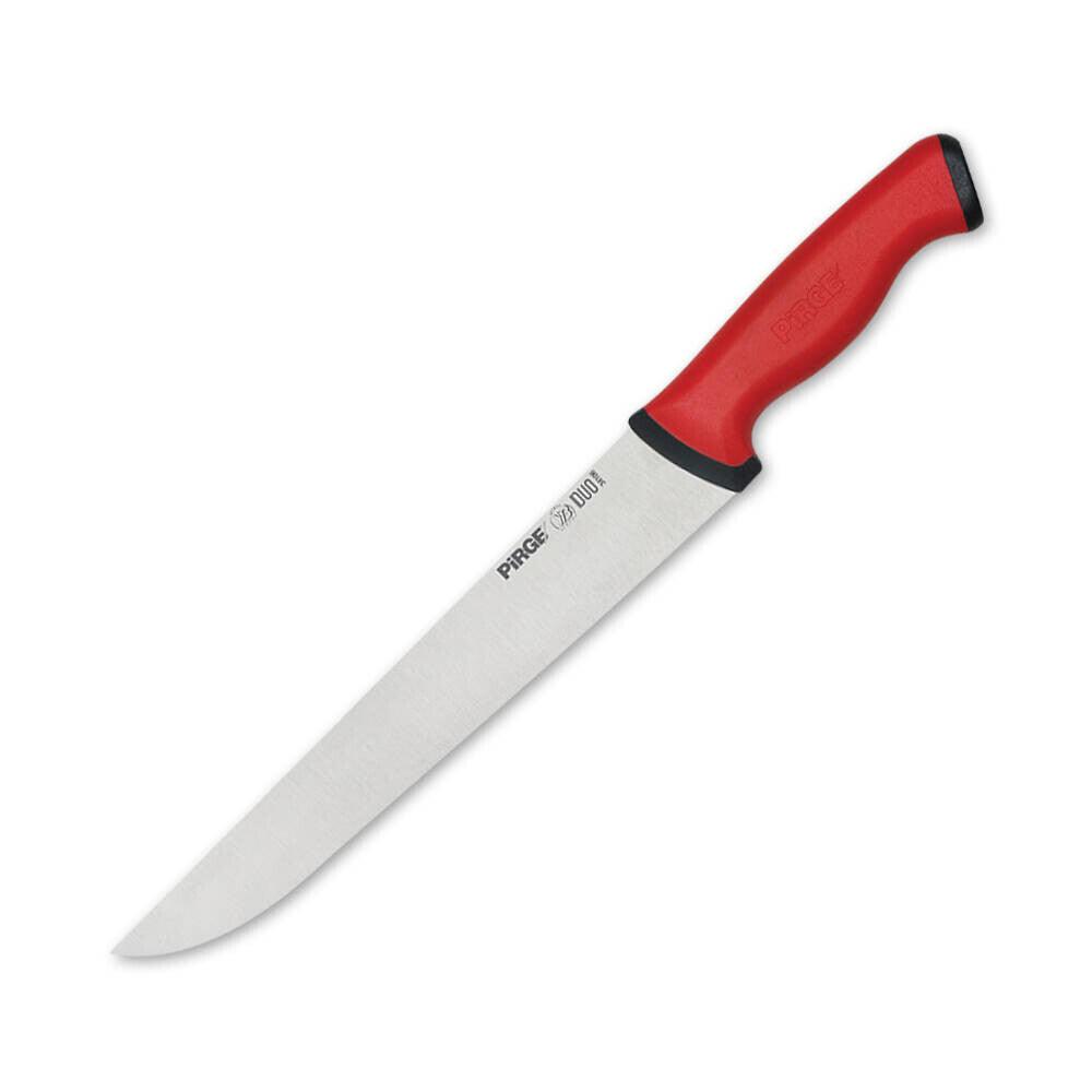 Pirge PRG34106-02 Duo Kasap Bıçağı No: 6 30 cm Kırmızı - Mutbaka Endüstriyel Mutfak Ekipmanları