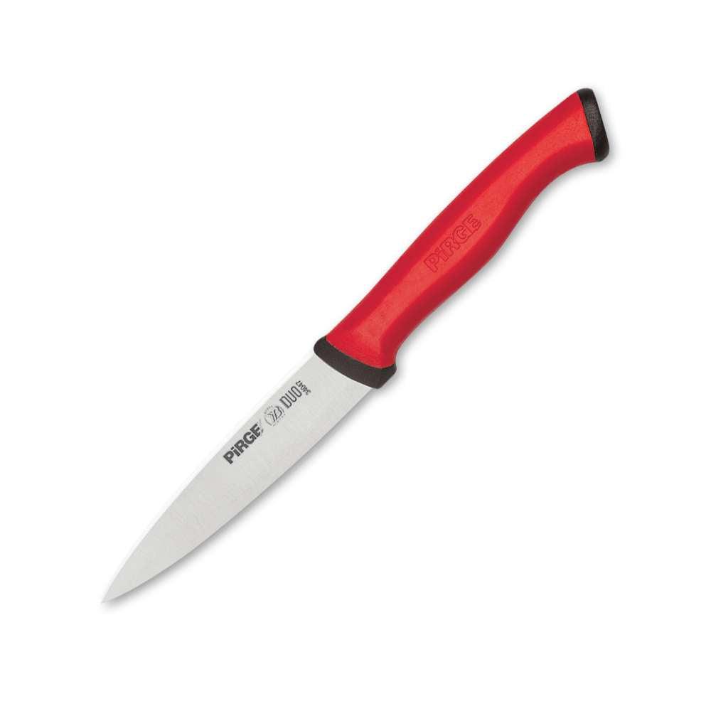 Pirge PRG34047-02 Duo Sebze Bıçağı Sivri 9 cm Kırmızı - Mutbaka Endüstriyel Mutfak Ekipmanları