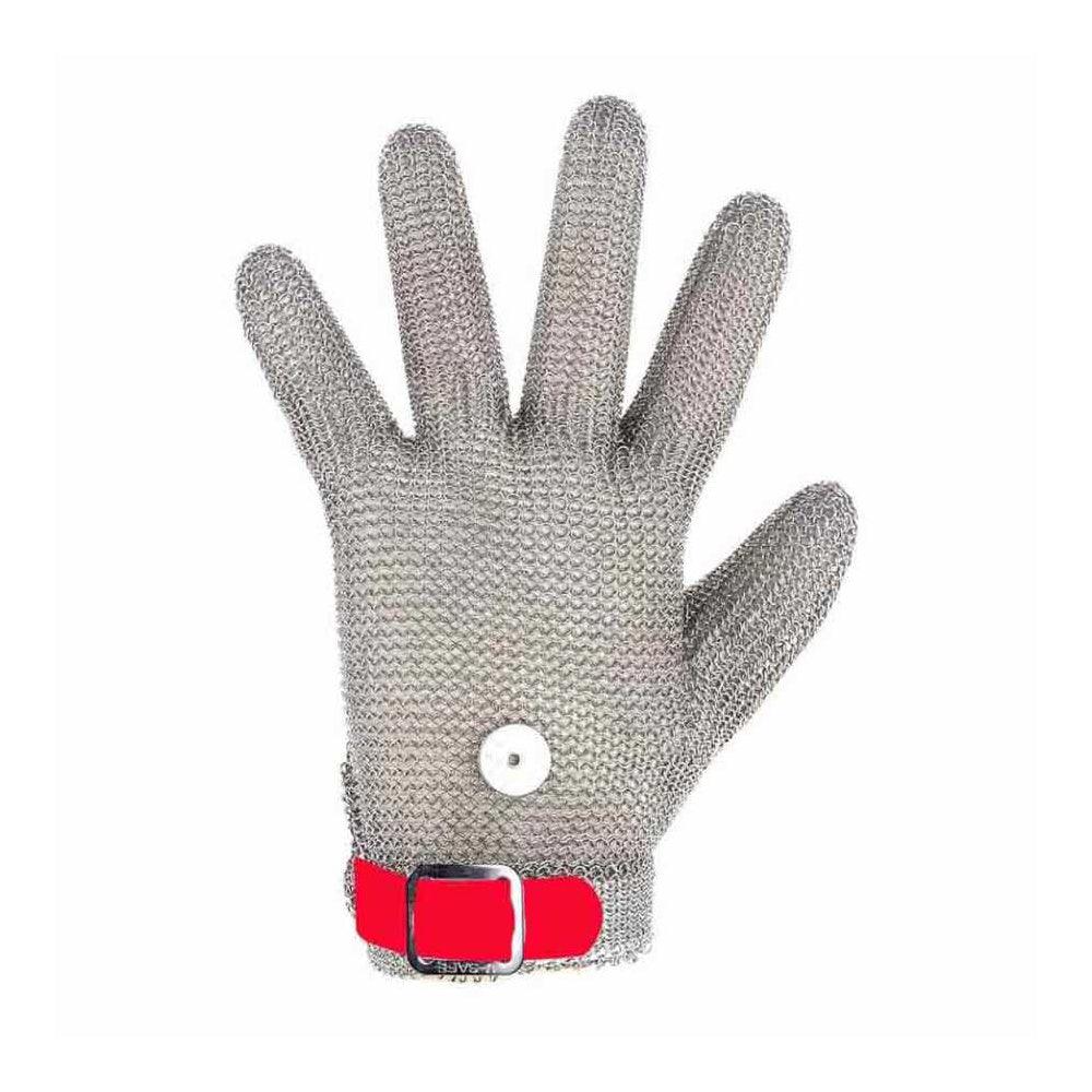 Epinox Çelik Eldiven Kırmızı (M) - Mutbaka