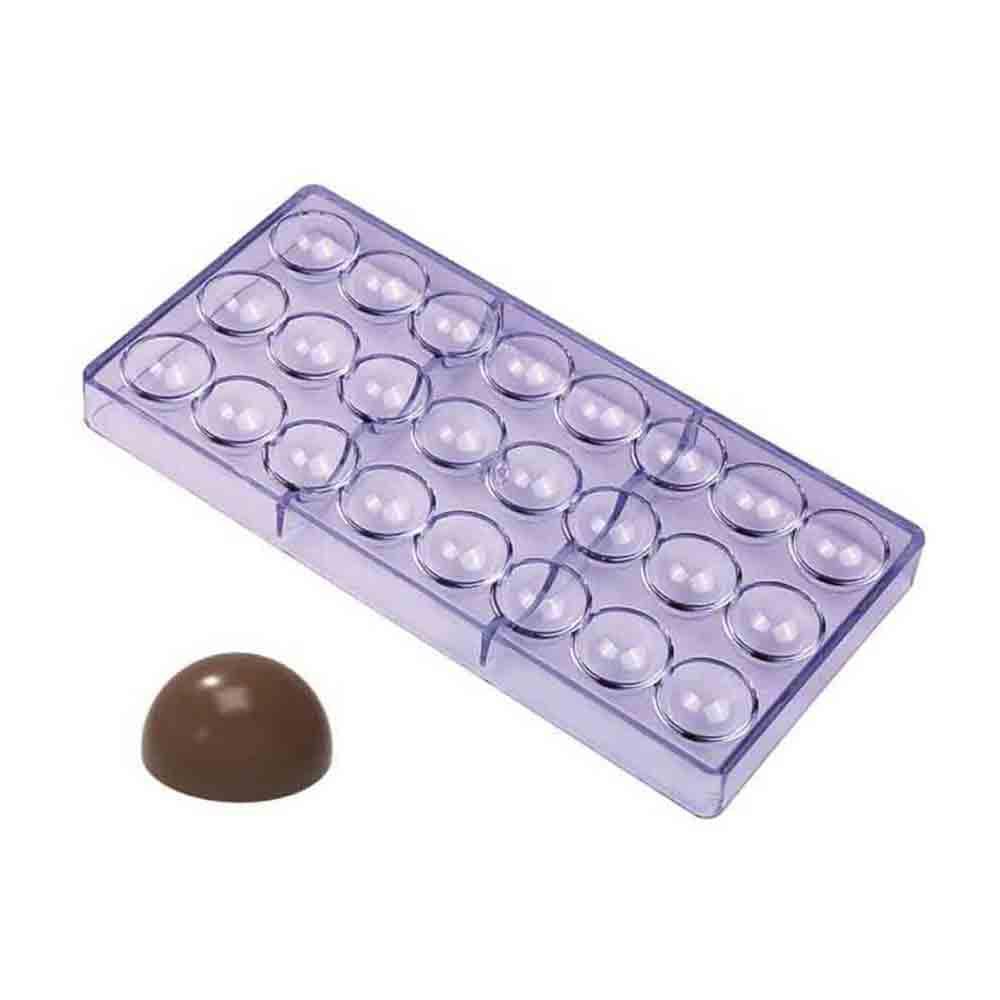 Epinox Polikarbon Çikolata Kalıbı Küre 27,5x13,5 cm - Mutbaka