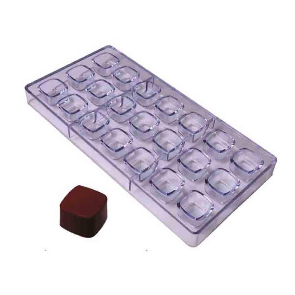 Epinox Polikarbon Çikolata Kalıbı Kare 27,5x13,5 cm - Mutbaka
