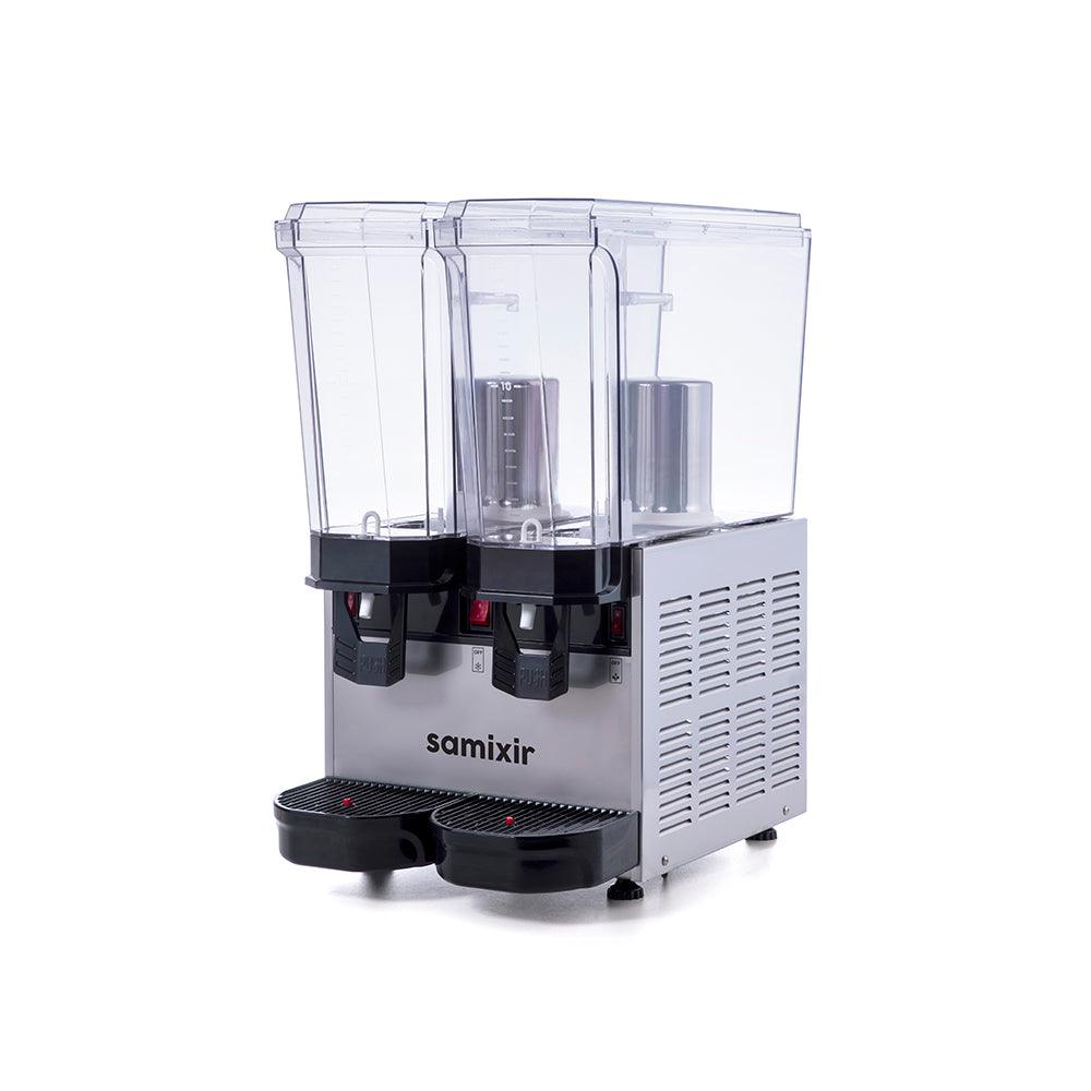 Klasik Twin Fıskiyeli+Fıskiyeli Soğuk İçecek Dispanseri 20+20 L Inox - Mutbaka