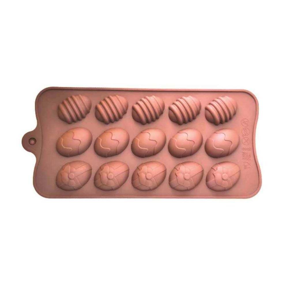Epinox Silikon Çikolata Kalıbı Yumurta 21x9,5x1,3 cm - Mutbaka