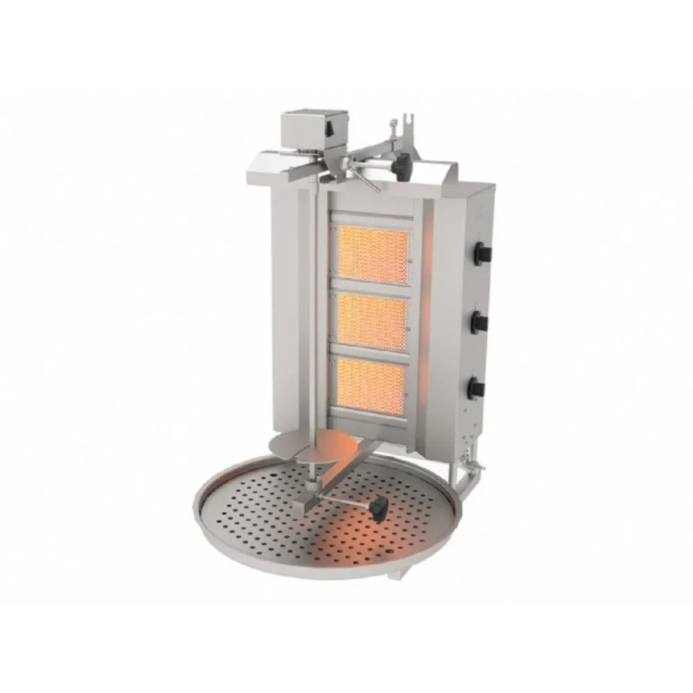 Atalay ADG-4U Döner Ocağı 4 Gözlü Üstten Motorlu