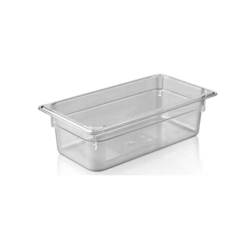 Kapp Polikarbon Şeffaf Gastronom Küvet 1/3 100 mm - Mutbaka