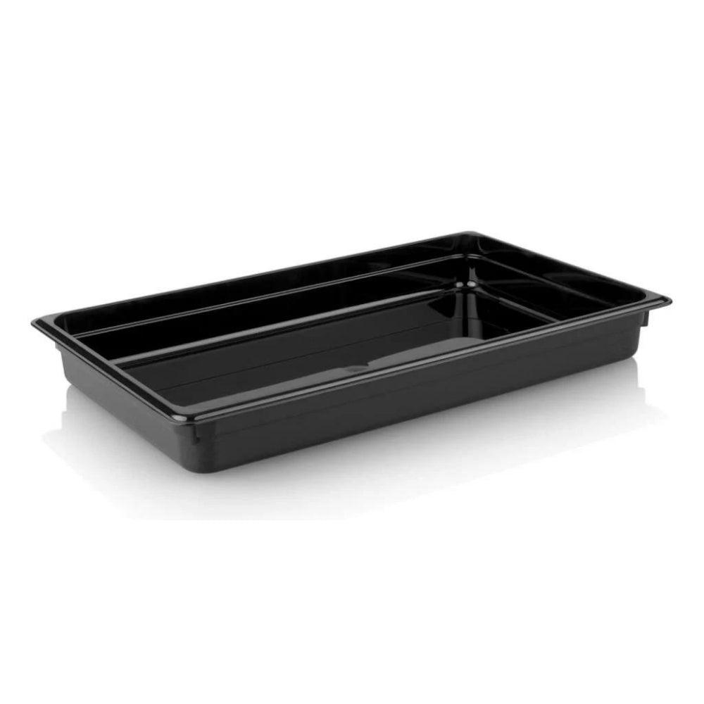Kapp Polikarbon Siyah Gastronom Küvet 1/1 65 mm - Mutbaka