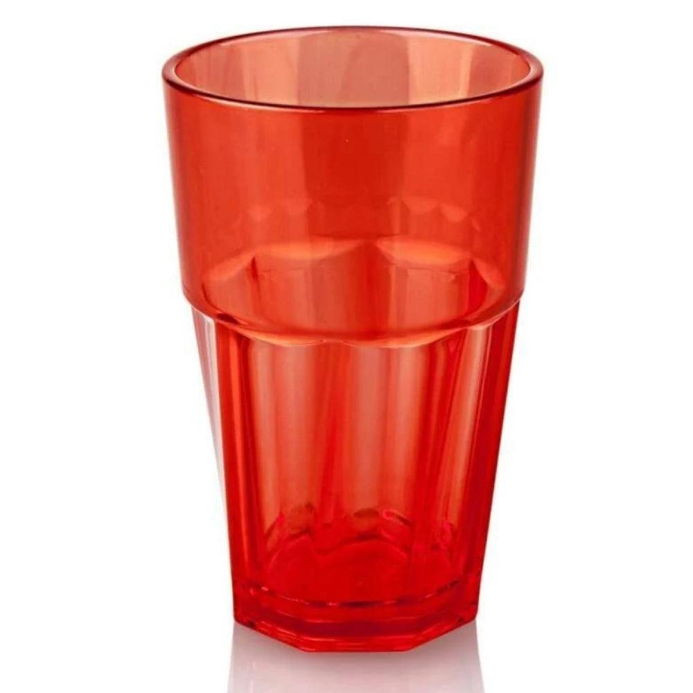 Kapp Polikarbonat Bardak 400 ml Kırmızı - Mutbaka