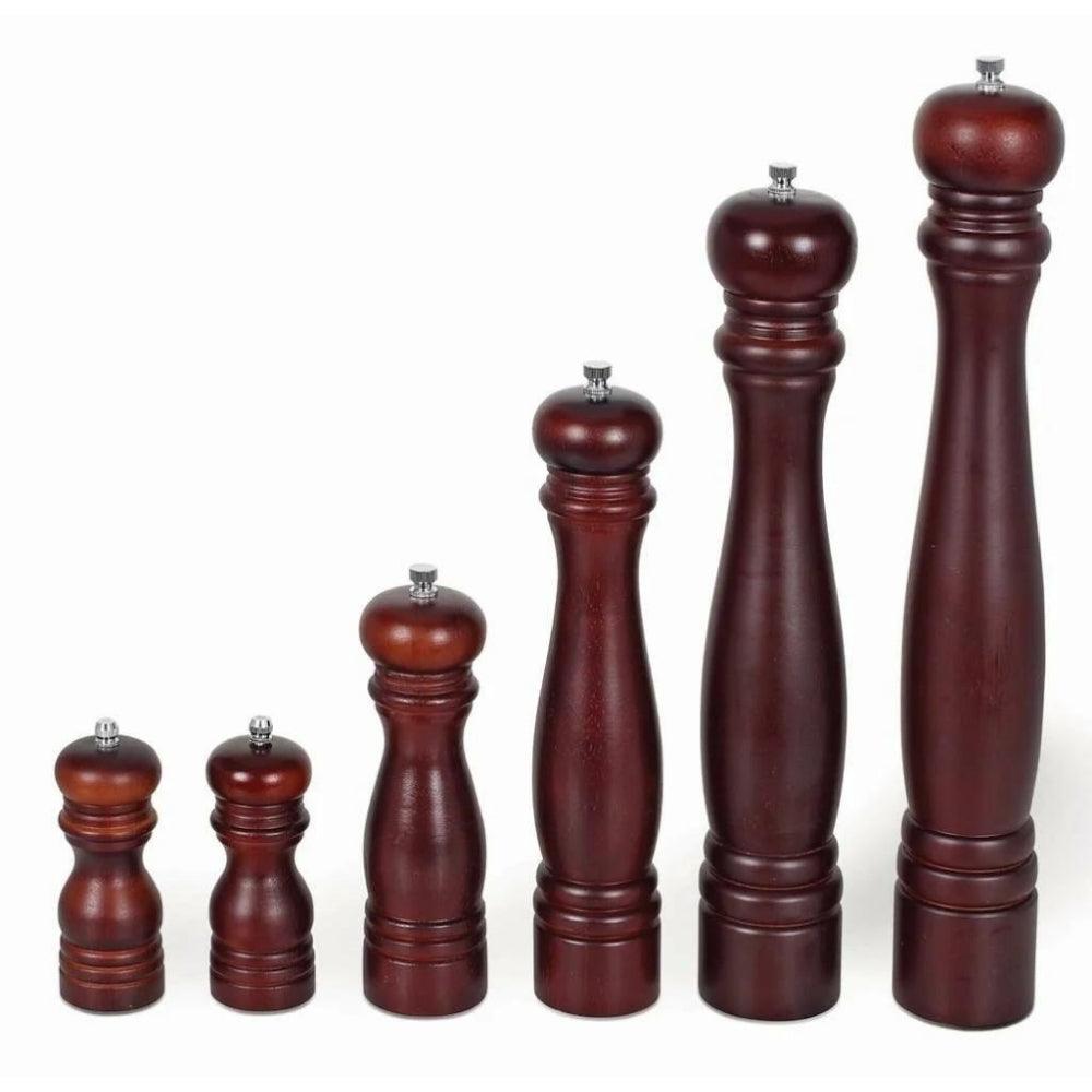 Kapp Ahşap Değirmen Çelik Bıçaklı Tuzluk 13 cm - Mutbaka