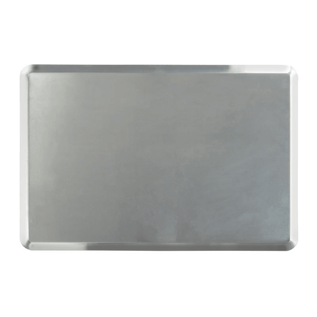 Almetal Deliksiz Alüminyum 45° Açılı Tava 2 mm 40x60x1 cm - Mutbaka