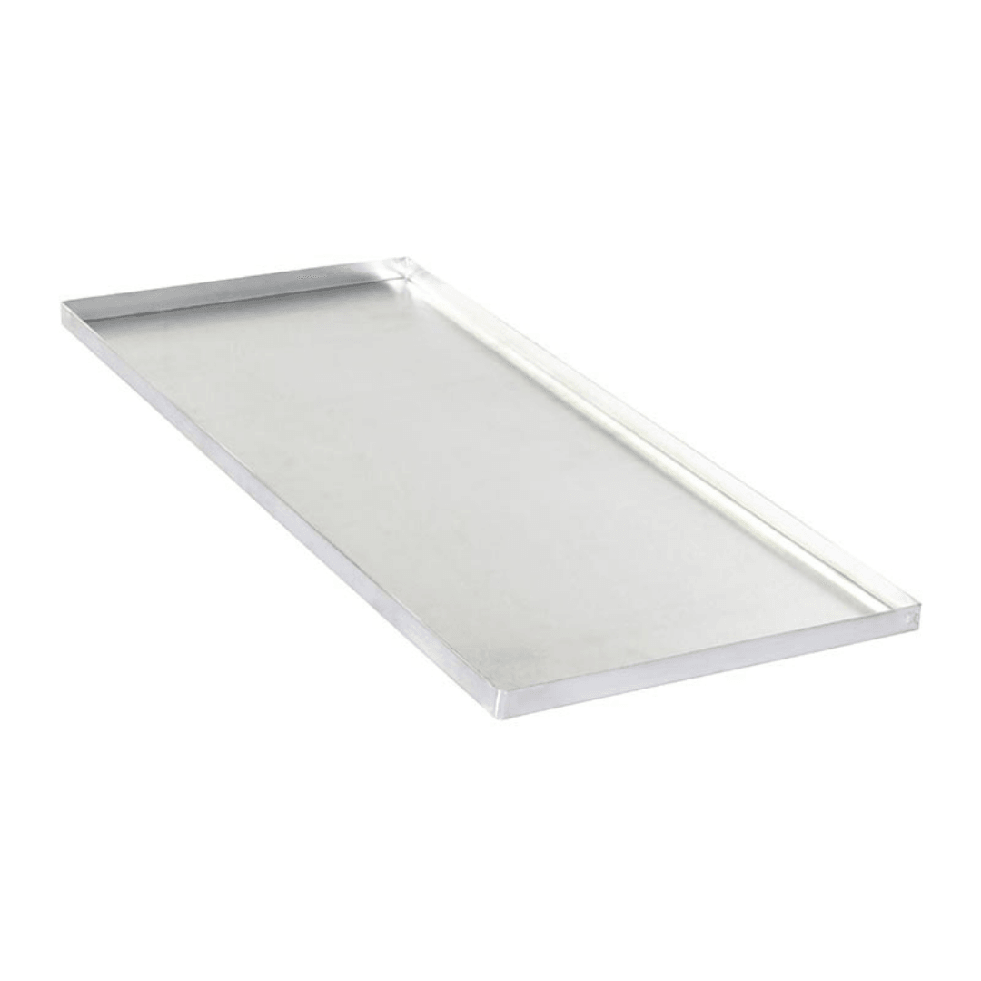 Almetal Alüminyum Köşeli Kaynaklı Tepsi 2 mm 40x60x4 cm - Mutbaka