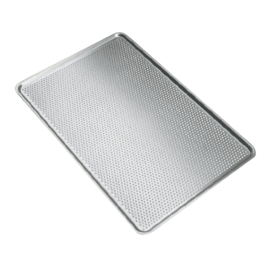 Almetal Alüminyum Delikli Döner Fırın Tavası 1,5 mm 40x60 cm - Mutbaka