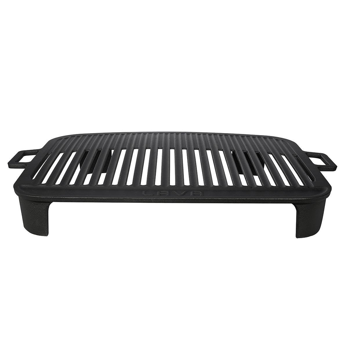 Lava LV MNG IZG 3645 Döküm Dikdörtgen Mangal Izgarası Döküm Demir Yekpare Çift Kulplu 36x45 cm - Mutbaka Endüstriyel Mutfak Ekipmanları
