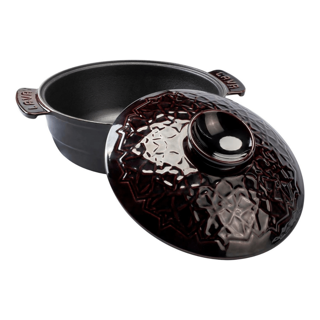 Lava Anadolu Selçuklu Tencere 26 cm Mor - Mutbaka