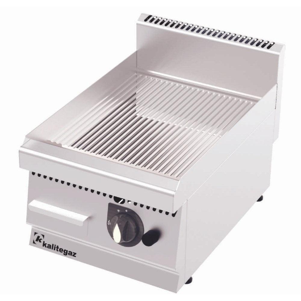 Kalitegaz GG4060G 600 Serisi Gazlı Pleyt Oluklu Izgara 0,641 m³/h / 0,141 kg/h / 4,6 Kw - Mutbaka Endüstriyel Mutfak Ekipmanları