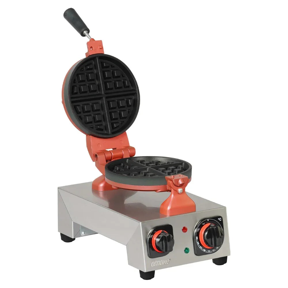 Omake WFL01.E12.0101 Zamanlayıcılı Kare Model Tekli Waffle Makinesi, Elektrikli - Mutbaka Endüstriyel Mutfak Ekipmanları