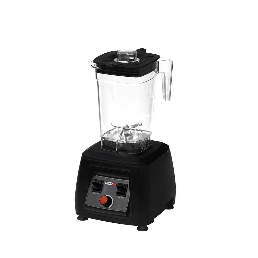 Omake BLE05.E11.0201 Buz Kırıcı Manuel Bar Blender, 2 L, 2200 W, Siyah