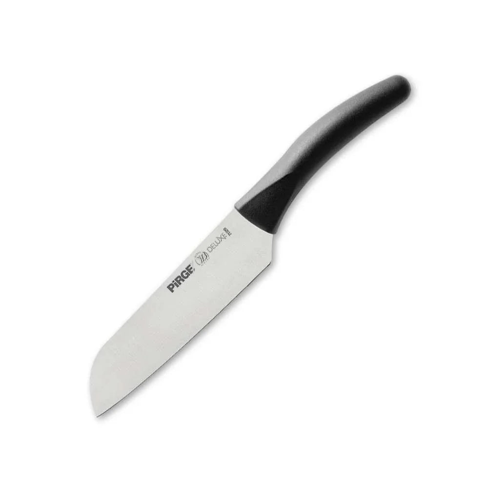Pirge PRG71329-01 Deluxe Santoku Bıçağı 18 cm Siyah - Mutbaka Endüstriyel Mutfak Ekipmanları