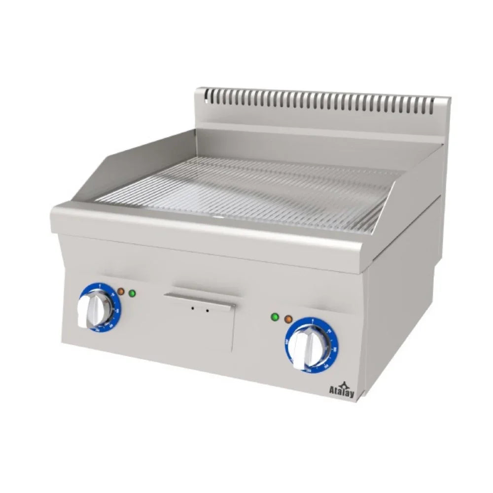Atalay E AEI-660-N-CR Plate Izgara Elektrik 600x600 13,6 Kw - Mutbaka Endüstriyel Mutfak Ekipmanları
