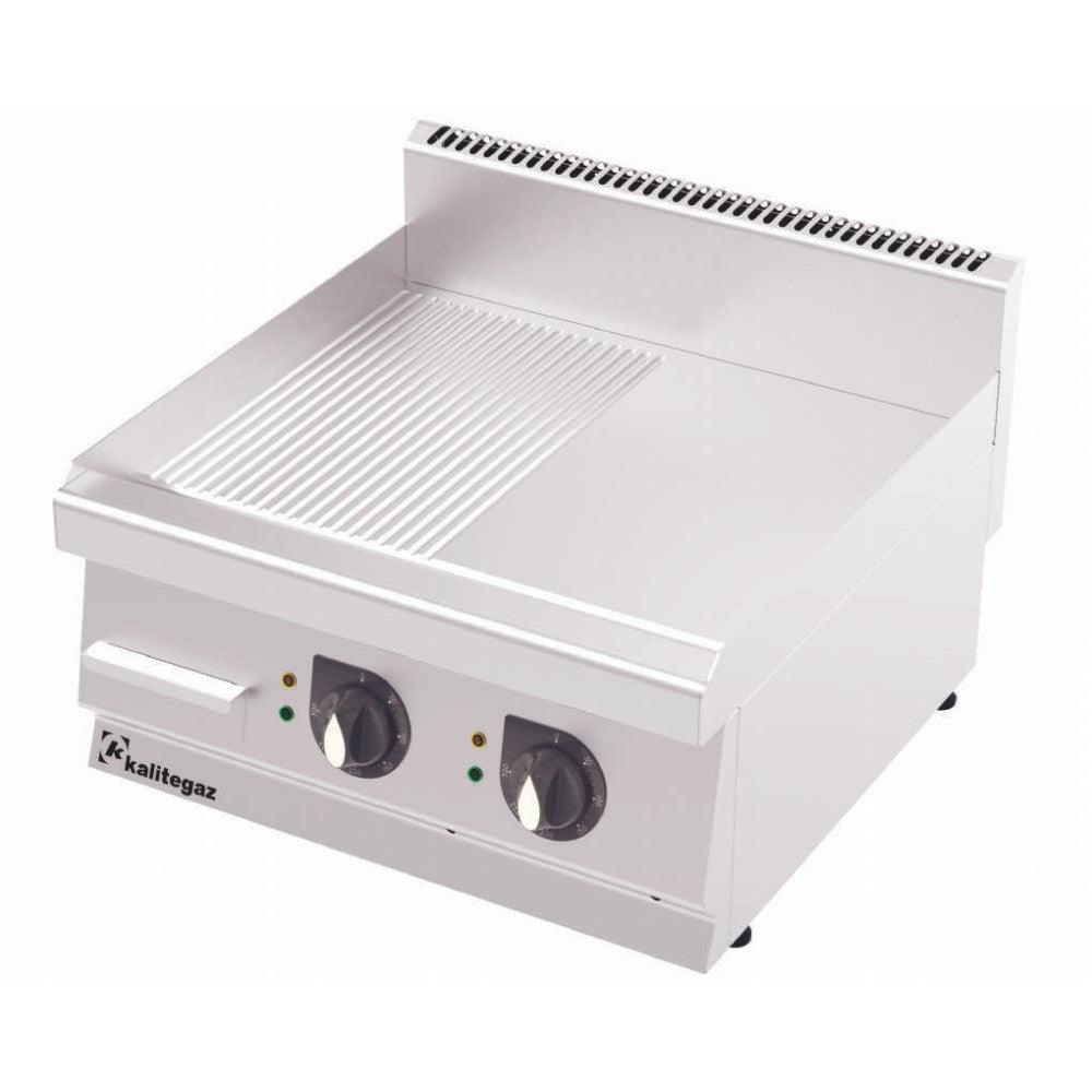 Kalitegaz 600 Serisi Elektrikli Pleyt Yarı Oluklu Izgara - Mutbaka