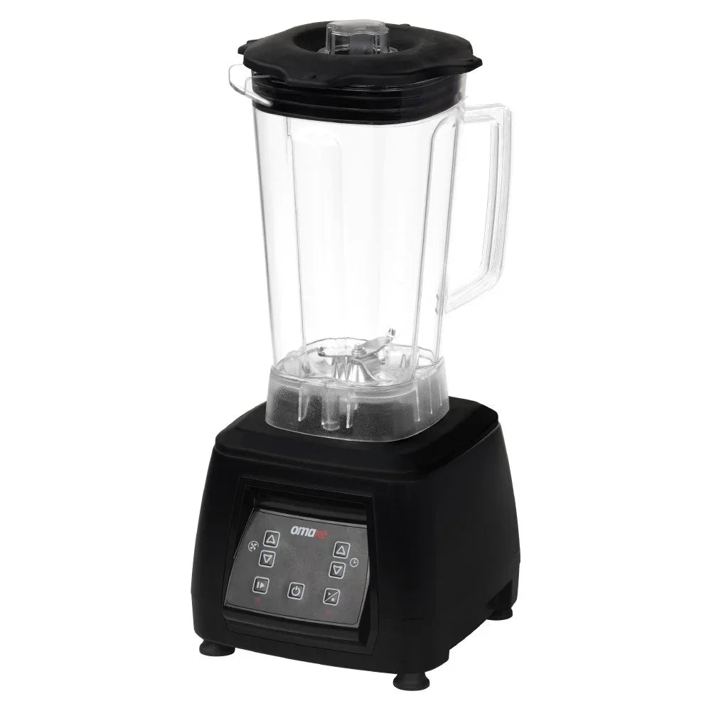 Omake BLE01.E15.0201 Buz Kırıcı Dijital Bar Blender, 3 L, 2200W, Siyah