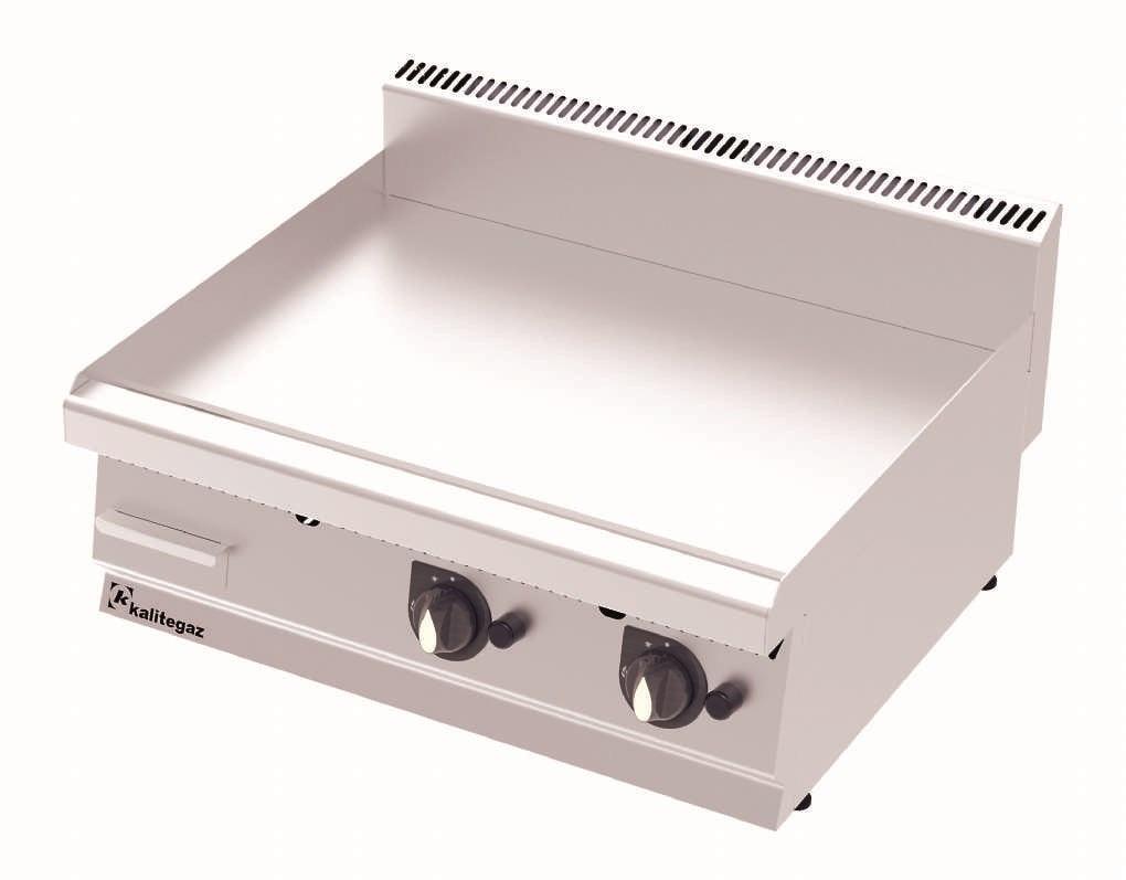Kalitegaz GF8070EC 700 Serisi Elektrikli Pleyt Izgara (Krom Kaplı) 400 V / 50 Hz / 7,2 Kw - Mutbaka Endüstriyel Mutfak Ekipmanları