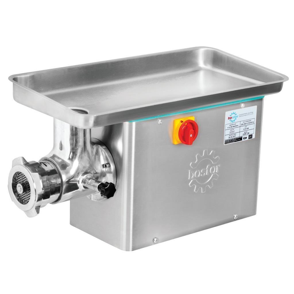 Bosfor Paslanmaz Et Kıyma Makinesi No:12, Monofaze - Mutbaka