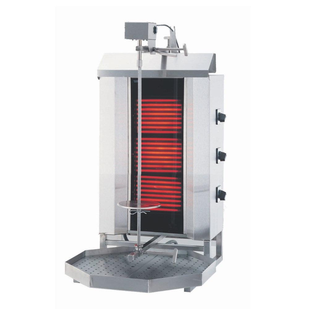 Kalitegaz KLG226-VA Döner Ocağı Alttan Motorlu Arabalı V Model 6+6 Radyanlı - Mutbaka Endüstriyel Mutfak Ekipmanları